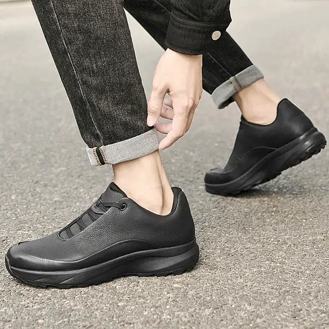 头层牛皮 潮牌百搭舒适防滑鞋款 休闲鞋 男款