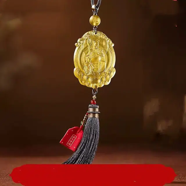 媚之吻 吴遂护岁车挂蛇年车载后视镜吉祥礼挂饰 琉璃 吊坠 男女同款情侣款