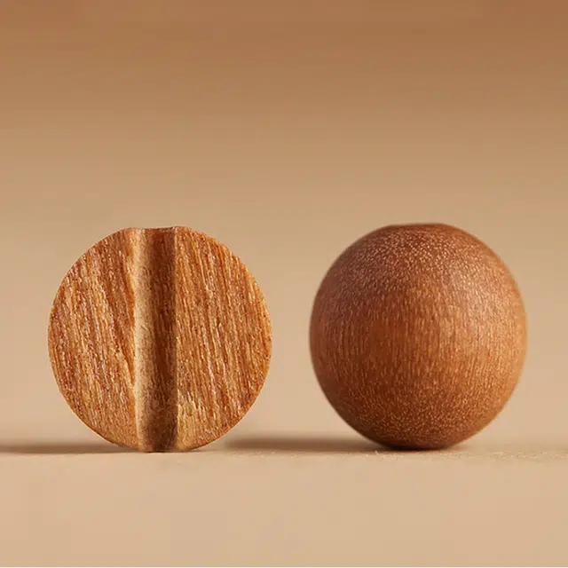 媚之吻 念珠佛珠 护身盘玩盘珠木质文玩 桃木 手串 男女同款情侣款