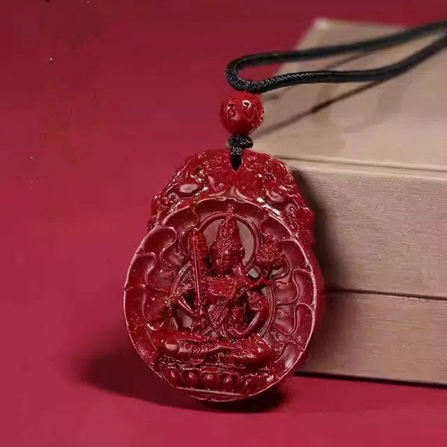 媚之吻 十二生肖普贤菩萨大势至菩萨#好运 朱砂 项链 男女同款情侣款