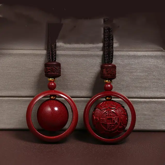 媚之吻 转运珠 时来运转 招财进宝 貔貅 再造辰砂朱砂 项链 男女同款情侣款