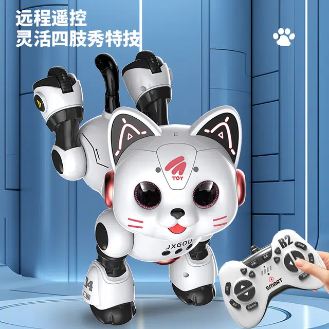 澳梦星 机器猫 益智电动走路会叫 智能玩具