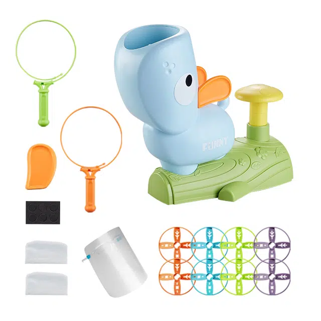 澳梦星 汪汪飞碟 脚踩弹射 早教益智玩具