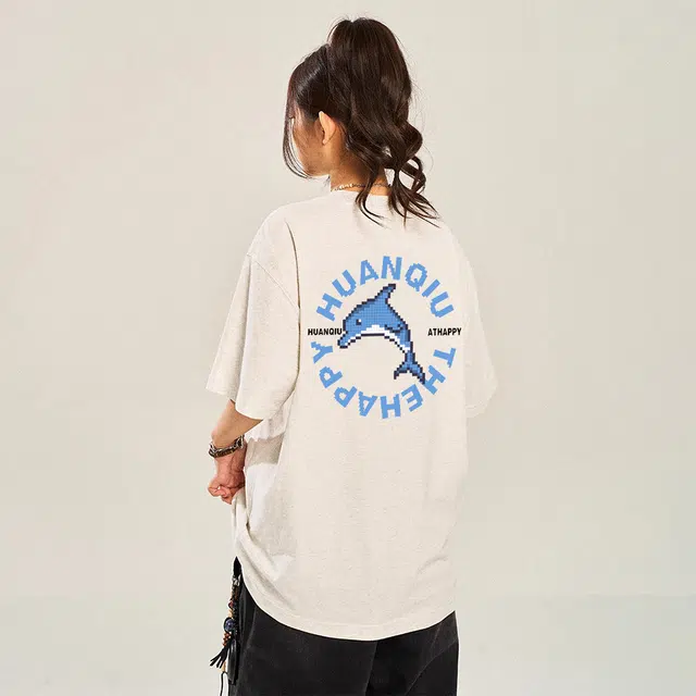 HUANQIU LogocleanfitT