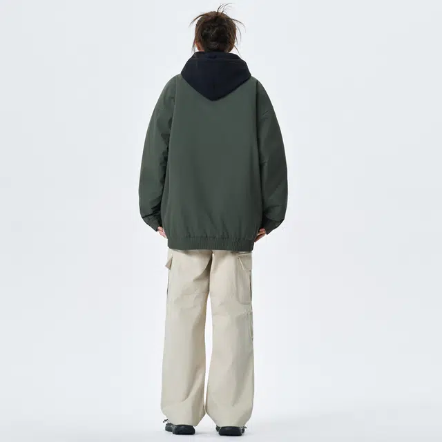 HUANQIU Classic Zip-Up Jacket