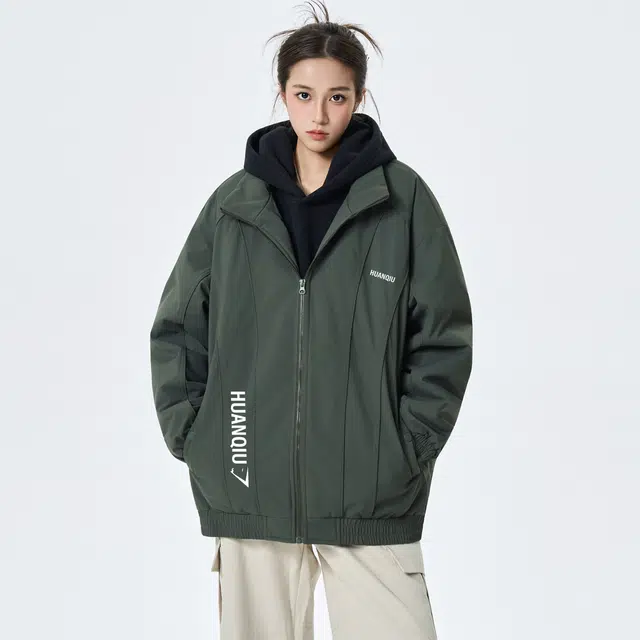 HUANQIU Classic Zip-Up Jacket
