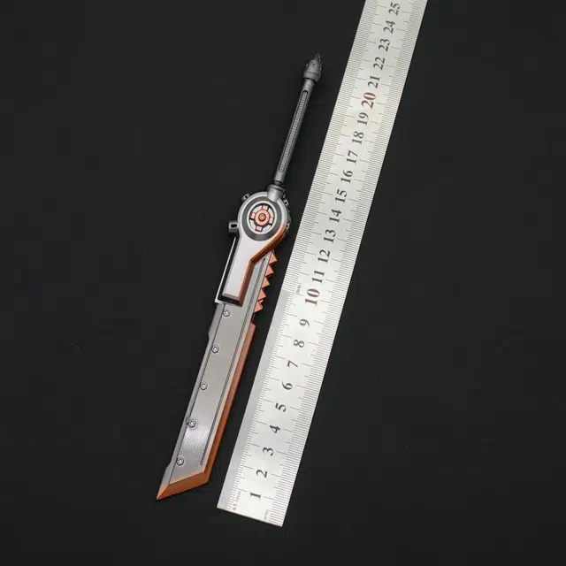 欧洛伊 机甲大刀 炫酷帅气近战武器游戏道具收藏级工艺品 可收藏把玩不可开刃 其他静态模型