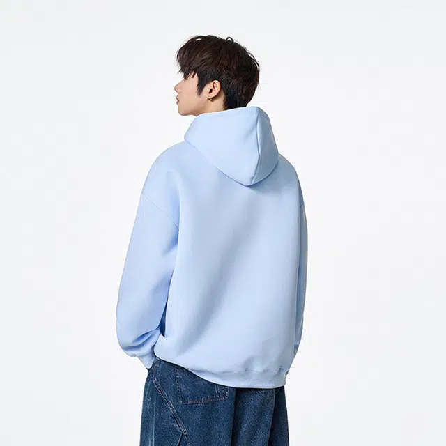 范索米 休闲学院风 秋季外穿可爱绵羊时尚宽松连帽卫衣情侣 男女同款