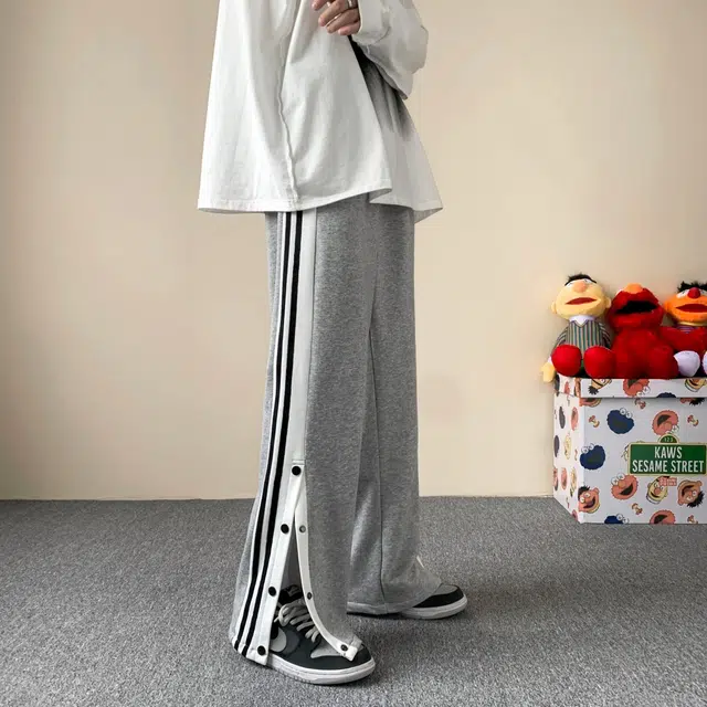 寻星记 复古高街多场景适用功能性长裤针织与常规款式的实用裤装 男女同款