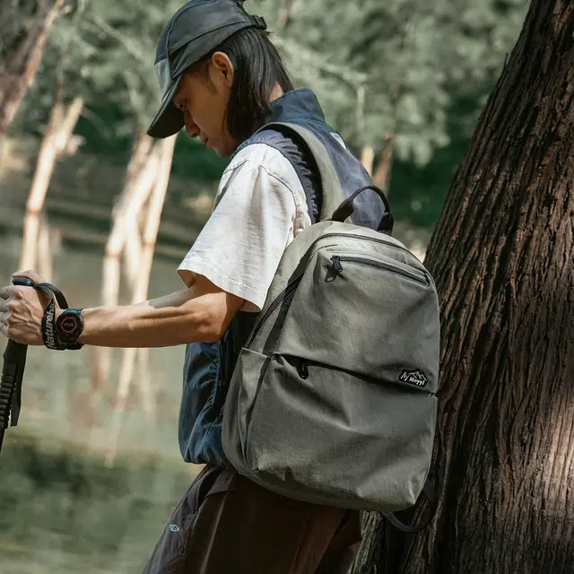 MOYYI Backpack Grey Green