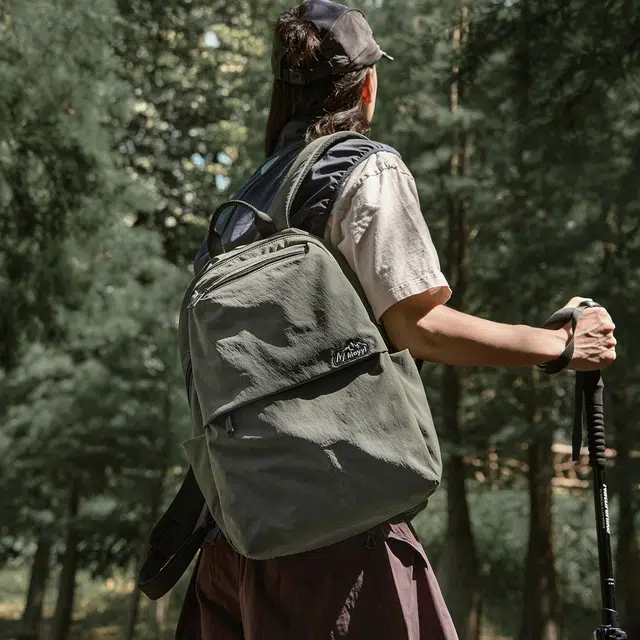 MOYYI Backpack Grey Green