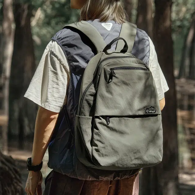 MOYYI Backpack Grey Green