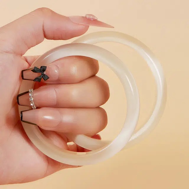 【甄选特级高品质】 琉堇 白月光香槟色旺桃花荔枝冻正缘美人镯 国风古色古香贵妃镯#好运 玻璃猫眼 手镯 女款