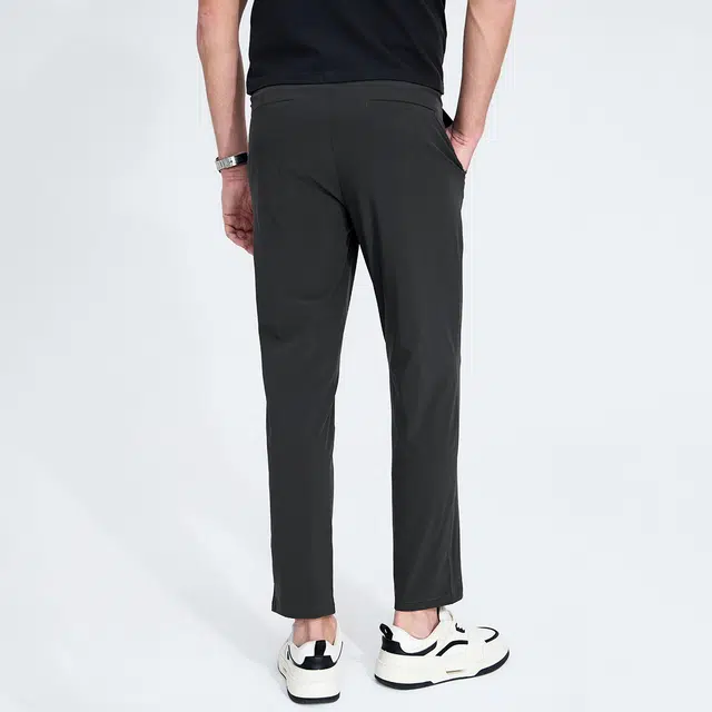 与狼共舞 舒适百搭轻薄舒适坠感透气休闲裤 男款