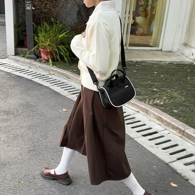 尊梵 百搭撞色个性设计感 尼龙 单肩手提包 男女同款情侣款 多色