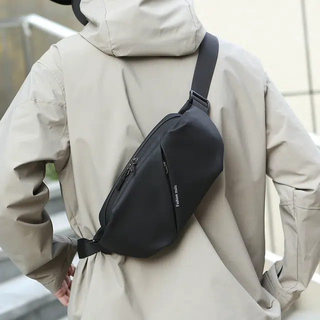 尊梵 韩版潮流时尚 尼龙布 单肩包 男款 多色