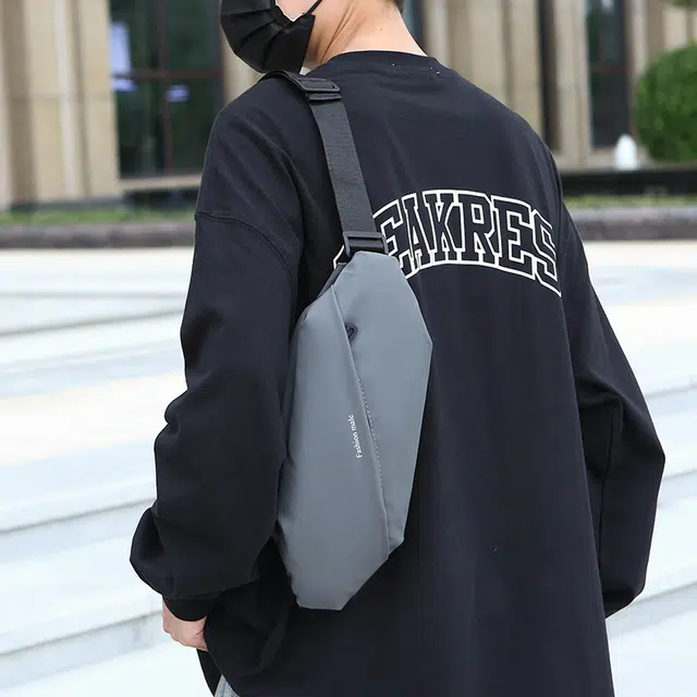 尊梵 跑步多功能休闲 尼龙布 单肩包 男女同款情侣款 多色