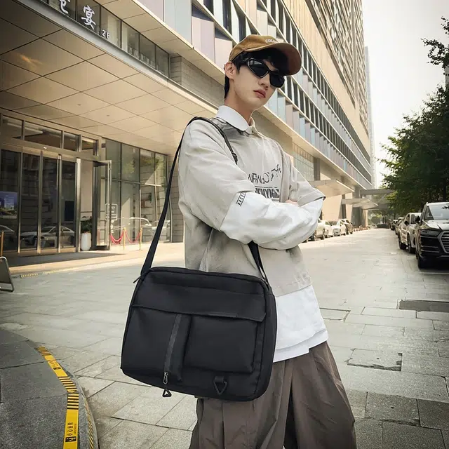 尊梵 简约时尚商务通勤日常百搭 尼龙 单肩包 男女同款情侣款 多色