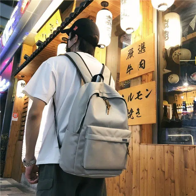 尊梵 多功能电脑背包大容量电脑多口袋 牛津布 双肩包 常规 男女同款情侣款 灰色/黑色/红色