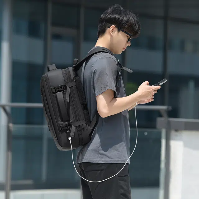 尊梵 商务大容量通勤 尼龙布 双肩包 常规 男款 多色