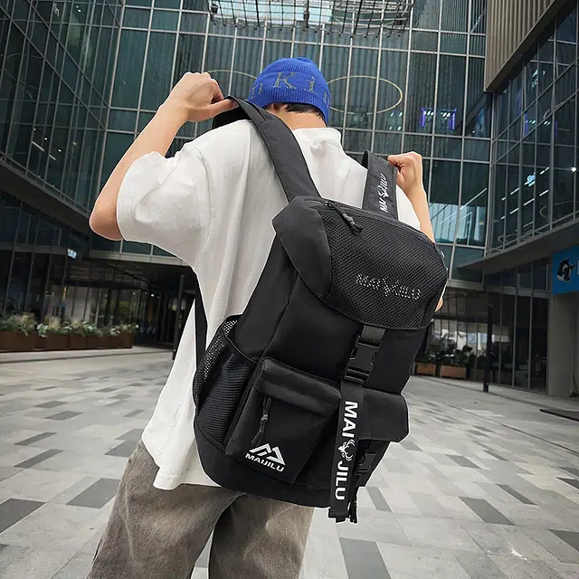 尊梵 时尚潮流高颜值百搭出游轻便 尼龙 双肩包 男女同款情侣款 多色