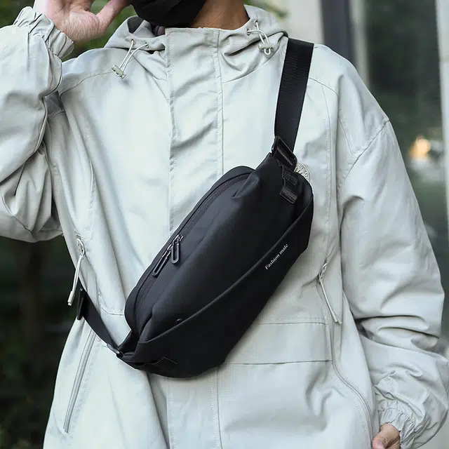 尊梵 时尚简约 尼龙布 胸包 男女同款情侣款 多色