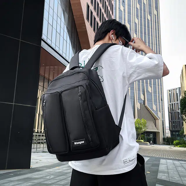 尊梵 小众设计简约百搭轻便 尼龙 双肩包 男女同款情侣款 多色