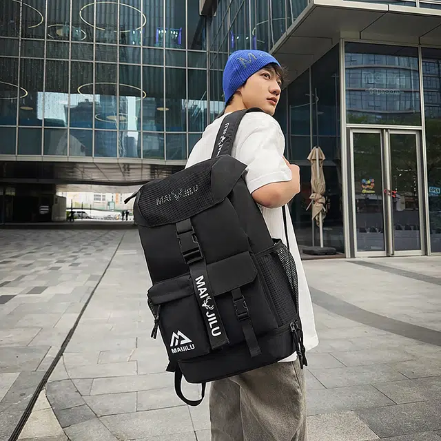 尊梵 时尚潮流高颜值百搭出游轻便 尼龙 双肩包 男女同款情侣款 多色