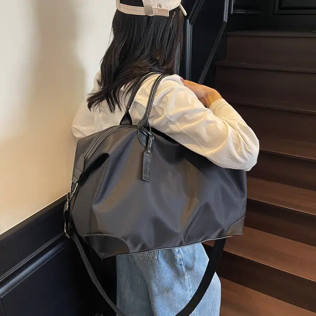 尊梵 短途大容量出差轻便收纳时尚 尼龙 旅行包 男女同款情侣款 多色