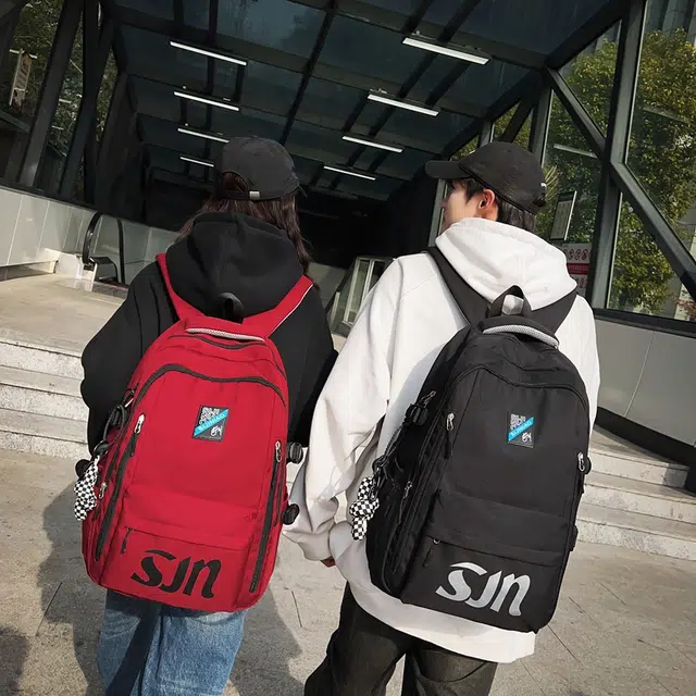 尊梵 多功能大容量多口袋 双肩包校园 尼龙 大学生男女情侣同款 多色