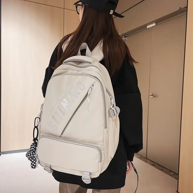 尊梵 多功能大容量多口袋书包背包双肩包 尼龙 男女同款情侣款 多色