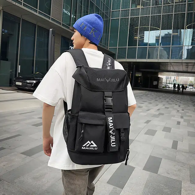 尊梵 时尚潮流高颜值百搭出游轻便 尼龙 双肩包 男女同款情侣款 多色