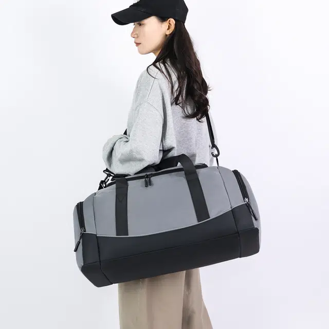 尊梵 游泳健身瑜伽干湿分离防水运动手提收纳大容量出差行李包 尼龙 旅行包 男女同款情侣款 多色