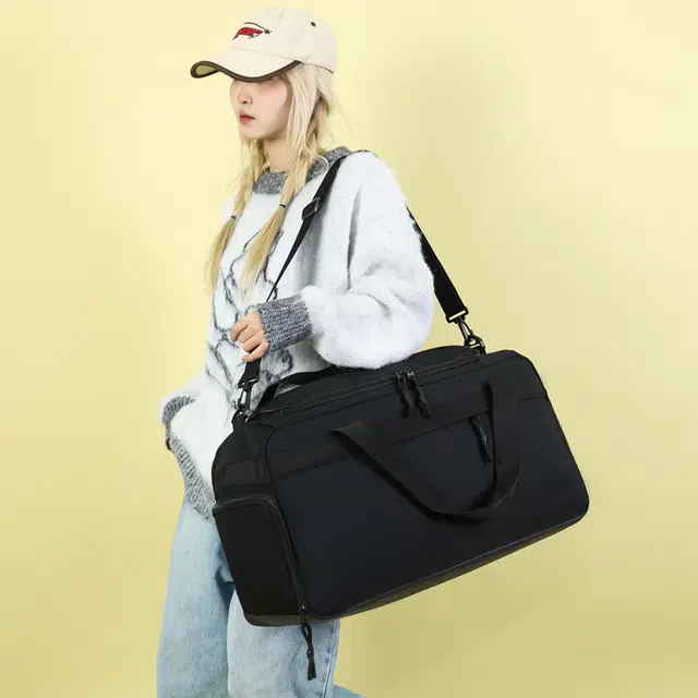 尊梵 大容量训练健身包轻便时尚手提行李包 牛津布 旅行包 男女同款情侣款 多色