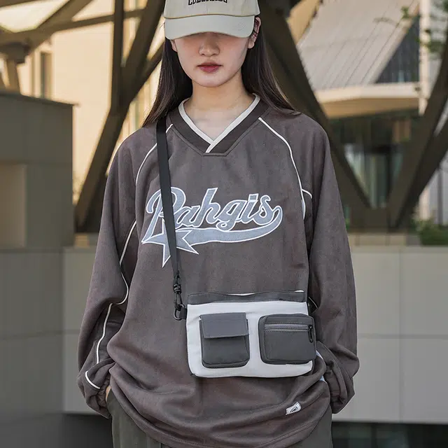 尊梵 小众通勤便携时尚潮流 牛津布 斜挎单肩包 常规 男女同款情侣款 多色
