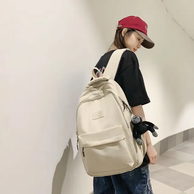 尊梵 纯色休闲简约时尚百搭 尼龙 双肩包