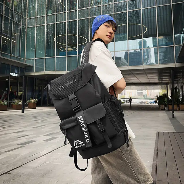 尊梵 时尚潮流高颜值百搭出游轻便 尼龙 双肩包 男女同款情侣款 多色