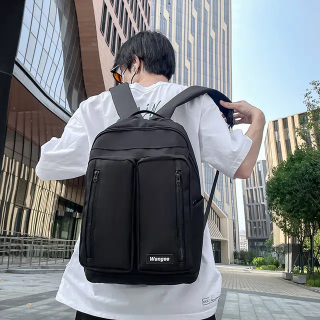 尊梵 小众设计简约百搭轻便 尼龙 双肩包 男女同款情侣款 多色