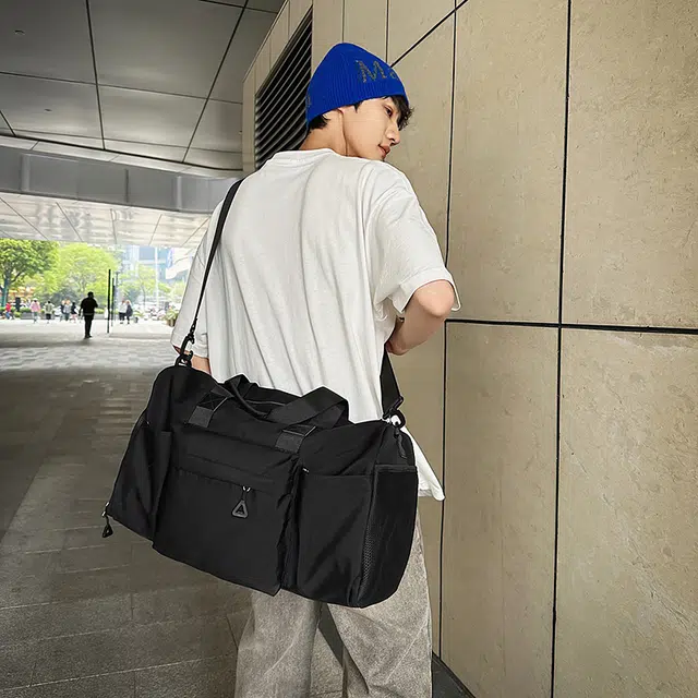 尊梵 干湿分离健身包百搭时尚瑜伽包 尼龙 旅行包 男女同款情侣款 多色