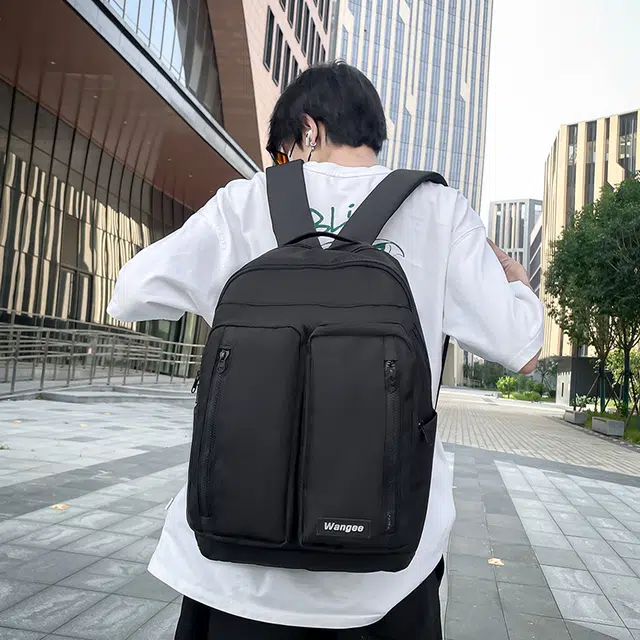 尊梵 小众设计简约百搭轻便 尼龙 双肩包 男女同款情侣款 多色