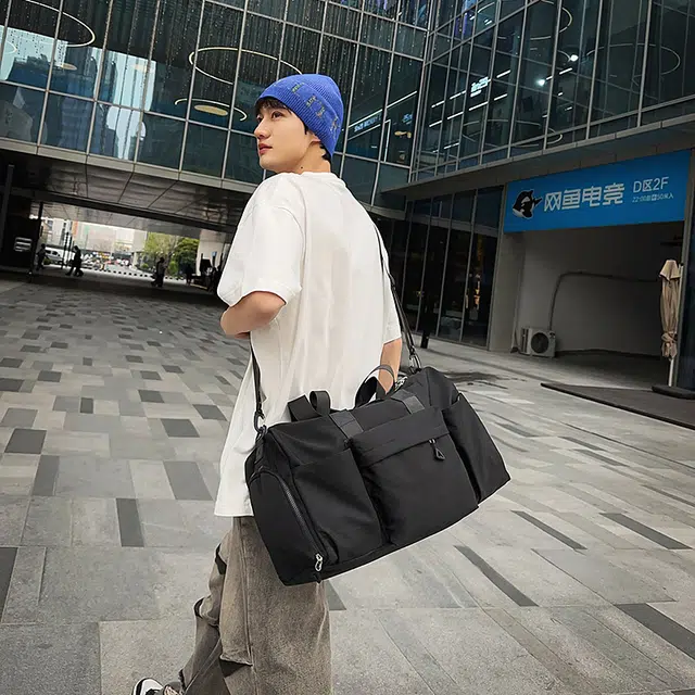 尊梵 干湿分离健身包百搭时尚瑜伽包 尼龙 旅行包 男女同款情侣款 多色