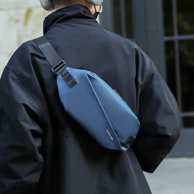 尊梵 时尚简约 尼龙布 胸包 男女同款情侣款 多色