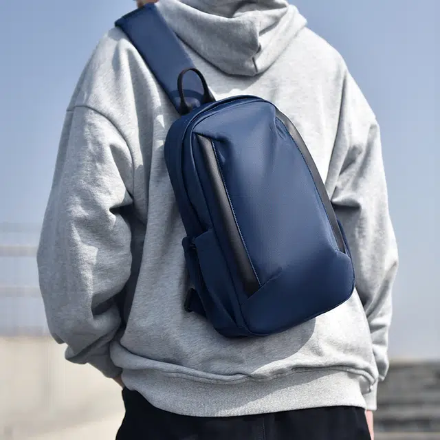 尊梵时尚多功能胸包背包旅行休闲单肩背包健身斜挎包潮流包包