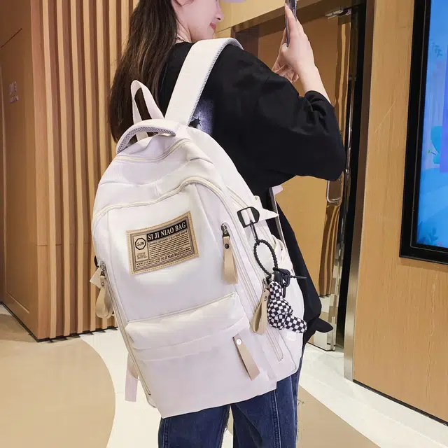尊梵 多功能大容量多口袋 书包背包双肩包 尼龙 男女同款情侣款 多色