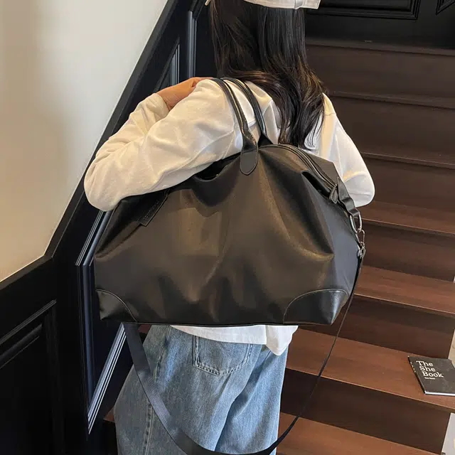 尊梵 短途大容量出差轻便收纳时尚 尼龙 旅行包 男女同款情侣款 多色