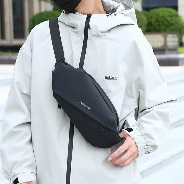 尊梵 跑步多功能休闲 尼龙布 单肩包 男女同款情侣款 多色