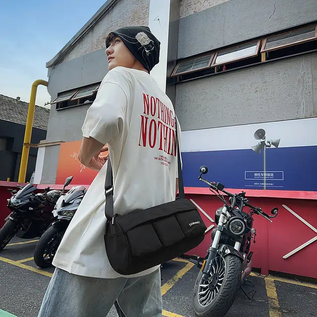 尊梵 大容量旅行包百搭出门旅游背包 尼龙 单肩包 常规 男女同款情侣款 多色