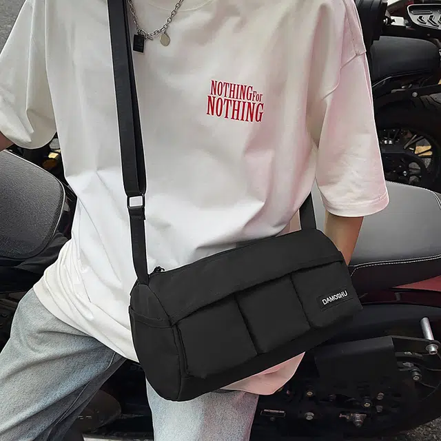 尊梵 大容量旅行包百搭出门旅游背包 尼龙 单肩包 常规 男女同款情侣款 多色