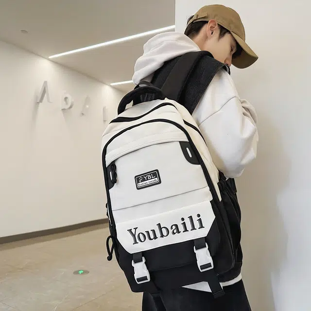 尊梵 双肩包 多功能大容量书包电脑多口袋 双肩包 尼龙 男女通用 多色