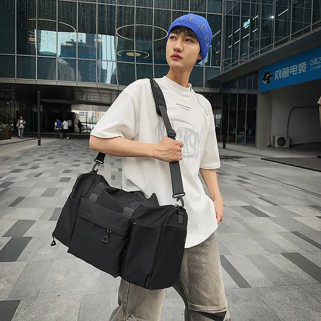 尊梵 干湿分离健身包百搭时尚瑜伽包 尼龙 旅行包 男女同款情侣款 多色